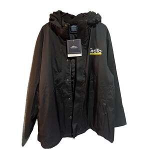 Charles River Apparel Men's Journey Parka Style 9762 Black Quilt Jacket Size XXL